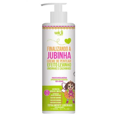 Widi Care Finalizando a Jubinha Efeito Levinho Creme de Pentear