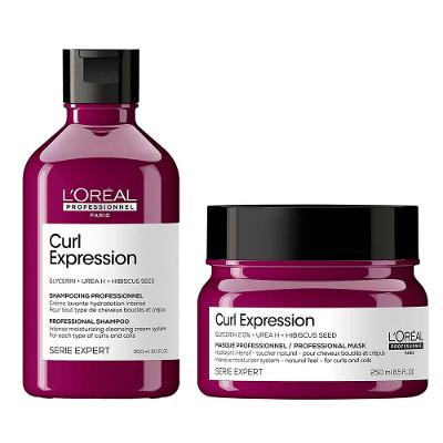 L’Oréal Professionnel Curl Expression Kit – Shampoo + Máscara