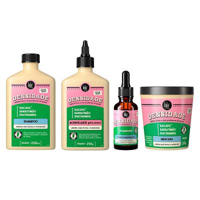 Lola Cosmetics Densidade Kit – Shampoo + Máscara + Tônico + Acidificante