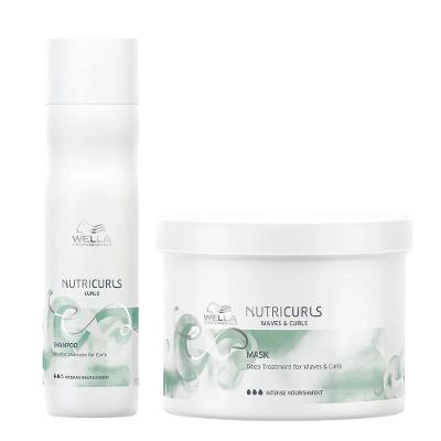 Wella Professionals NutriCurls Kit – Shampoo + Máscara