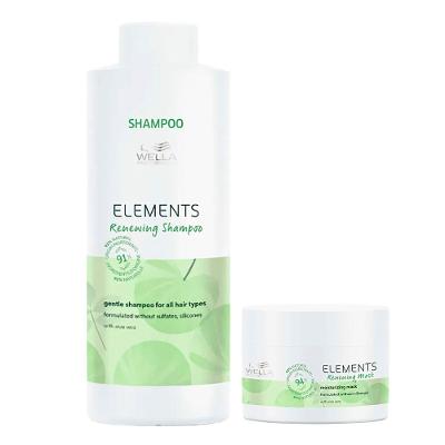 Wella Professionals Elements Renewing Kit – Shampoo + Máscara