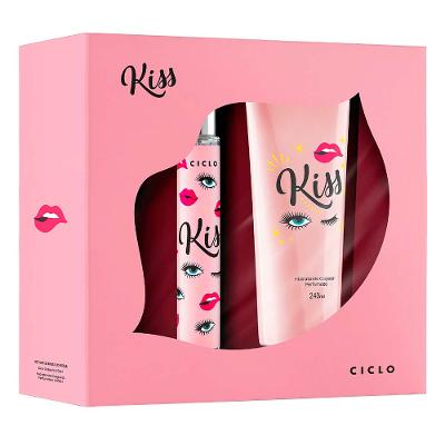 Ciclo Fragrance Estojo Kiss Coffret - Deo Colonia Feminina + Hidratante Corporal