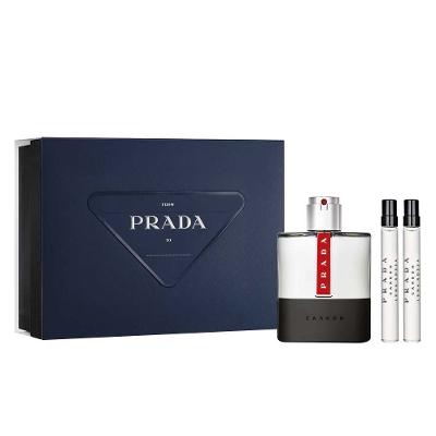 Prada Luna Rossa Carbon Coffret - Perfume Masculino - Eau de Toilette 2x10