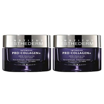 Esthederm Intensive Pro-Collagen+ Creme para Rosto e Pescoço Kit com 2 unidades