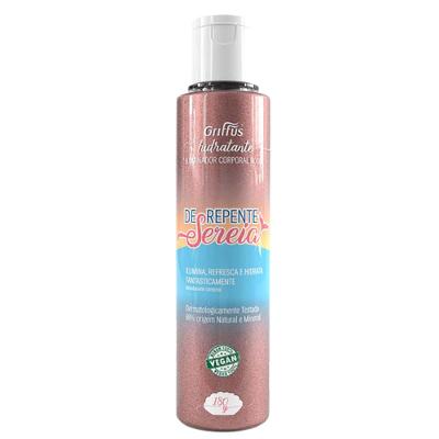 Iluminador Corporal Rose de Repente Sereia Griffus Cosméticos
