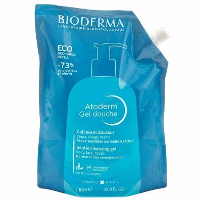 Gel de Banho Bioderma Atoderm Refil Gel Douche Higiene Diária Antirressecamento