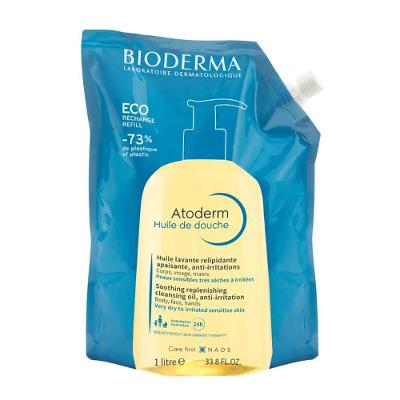 Refil Óleo de Banho Hidratante Bioderma Atoderm Huile de Douche
