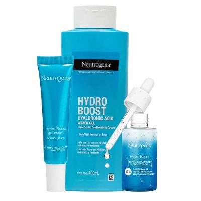 Neutrogena Kit – Sérum Hidratante + Gel Creme + Hidratante Corporal Para Todos os Tipos de Pele