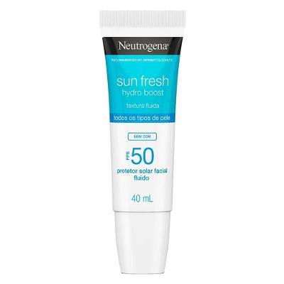 Protetor Solar Facial Neutrogena Sun Fresh Hydro Boost FPS 50