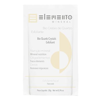 Esfoliante Elemento Mineral Bio Cristais de Quartzo