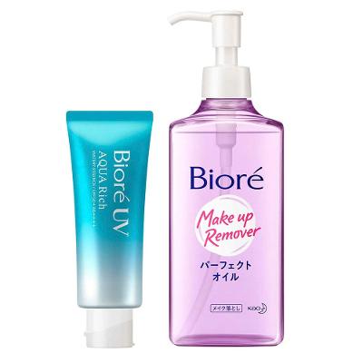 Bioré Kit - Protetor Solar FPS50 + Óleo Demaquilante Facial
