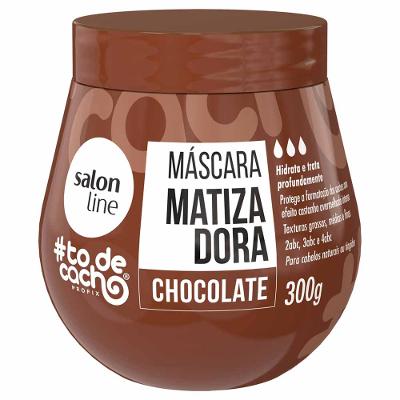 Salon Line #Todecacho Matizador Chocolate Máscara