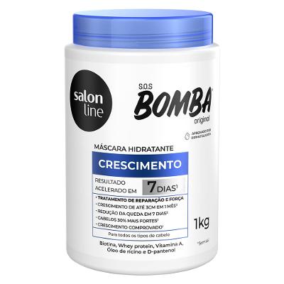 Salon Line Bomba Original Crescimento Máscara
