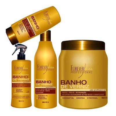 Forever Liss Shampoo Extra Brilho Banho de Verniz - Shampoo