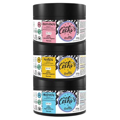 Griffus Cosméticos Amo Cachos Cronograma Kit - Com Três Máscaras