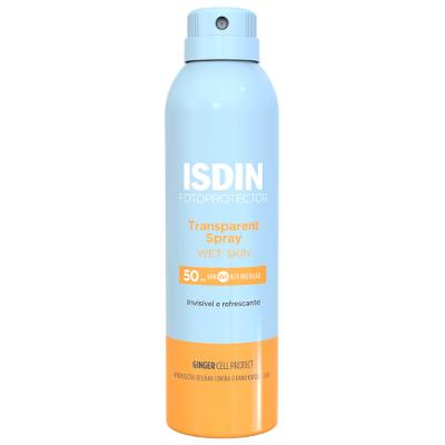 Protetor Solar Corporal Transparente Spray FPS 50 Isdin