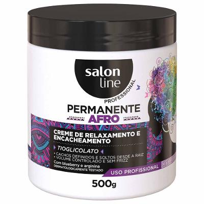 Salon Line Afro Creme Relaxamento Permanente