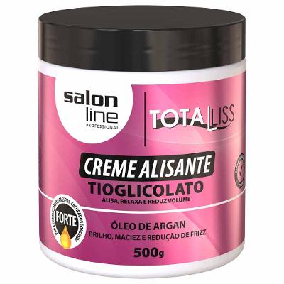 Salon Line Argan Oil Forte Creme Alisante