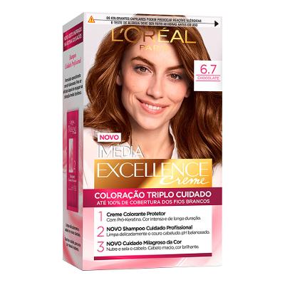 Coloração Imédia Excellence L’Oréal Paris – Tons Castanhos
