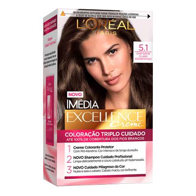 Coloração Imédia Excellence L’Oréal Paris – Tons Castanhos