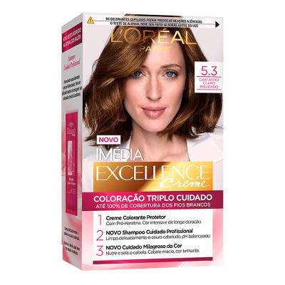Coloração Imédia Excellence L’Oréal Paris – Tons Castanhos