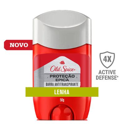 Desodorante em Barra Old Spice Proteção Épica Lenha