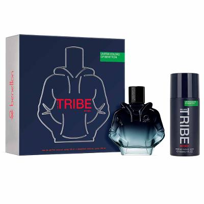 Benetton We Are Tribe Intense Coffret Perfume Masculino EDP + Desodorante