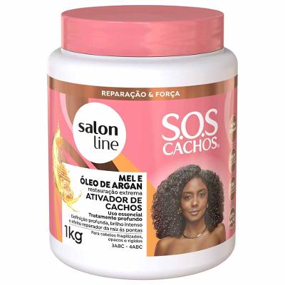 Salon Line SOS Mel e Óleo de Argan Ativador