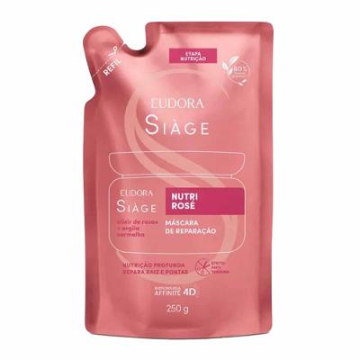 Refil Eudora Siage Nutri Rose Máscara