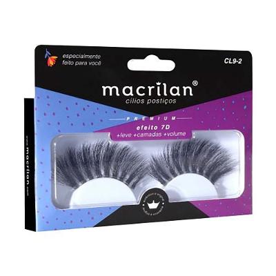 Cílios Postiços Macrilan - Efeito 7D Super Volume