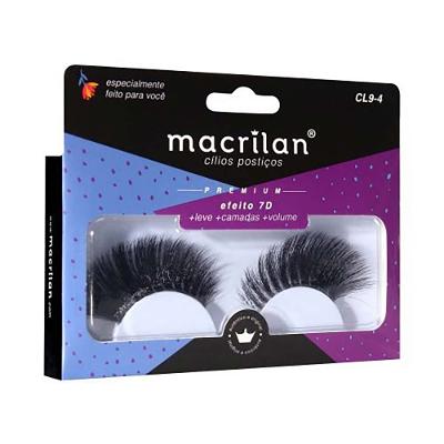 Cílios Postiços Macrilan - Efeito 7D Super Volume