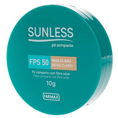 Pó Compacto Com Filtro Solar Sunless Fps50