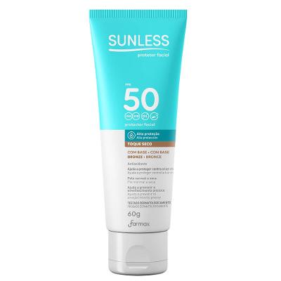 Protetor Solar Facial com Cor FPS50 Sunless