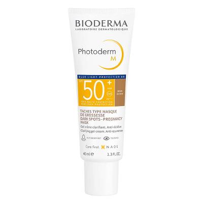 Protetor Solar com Cor + Ação Clareadora Bioderma Photoderm M FPS 50+