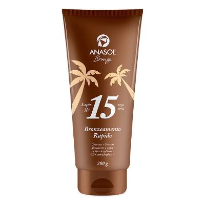 Loção bronzeadora Anasol FPS15