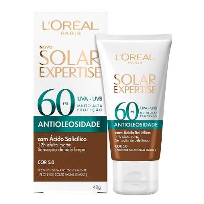 Protetor Solar Facial L'Oréal Paris Solar Expertise Antioleosidade Fps60