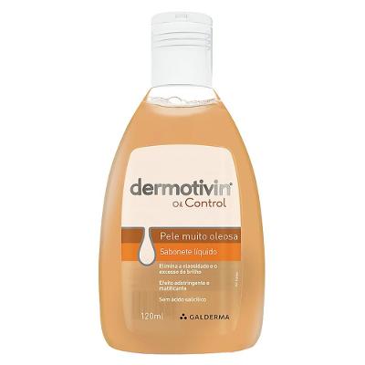 Sabonete Líquido Facial para Pele Muito Oleosa Dermotivin Oil Control