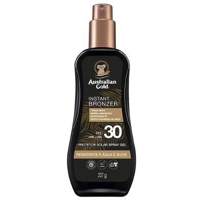 Protetor Solar Corporal FPS 30 Australian Gold - Instant Bronzer Spray Gel