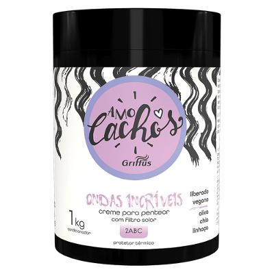 Creme para Pentear Ondas Incríveis Amo Cachos Griffus