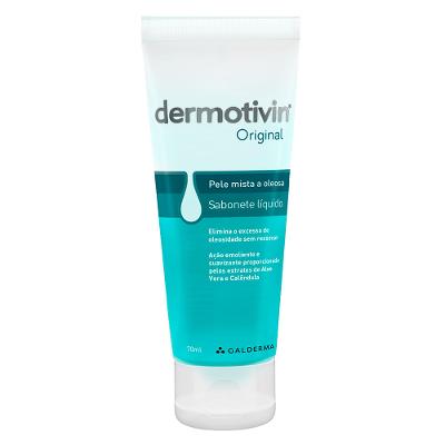 Sabonete Líquido Facial para Pele Mista a Oleosa Dermotivin Original