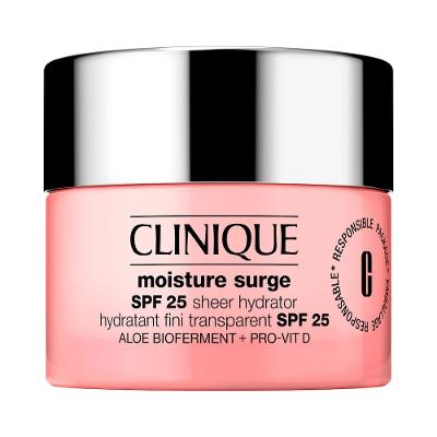 Hidratante Facial em Creme Ultra-Leve Clinique Moisture Surge FPS 25