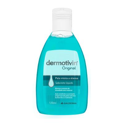 Sabonete Líquido Facial para Pele Mista a Oleosa Dermotivin Original