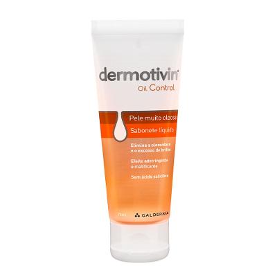 Sabonete Líquido Facial para Pele Muito Oleosa Dermotivin Oil Control