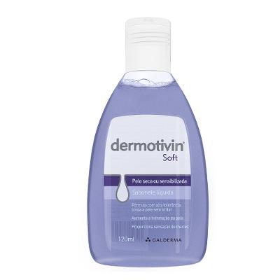 Sabonete Líquido Facial para Pele Seca ou Sensibilizada Dermotivin Soft