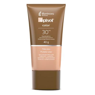 Protetor Solar Facial Episol  Color- Mantecorp Skincare Fps 30