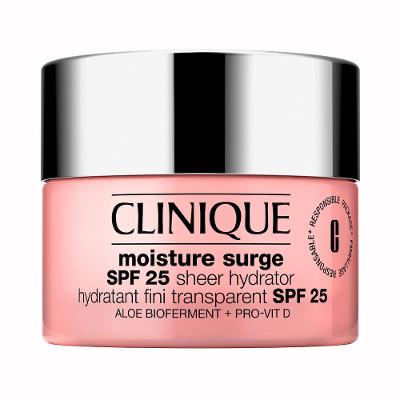 Hidratante Facial em Creme Ultra-Leve Clinique Moisture Surge FPS 25