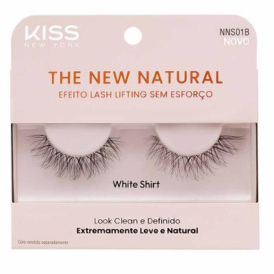 Cílios Postiços Kiss New York The New Natural White Shirt