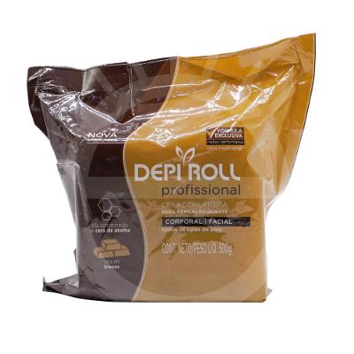 Cera Depilatória em Blocos DepiRoll - Cera Quente em Blocos Tradicional