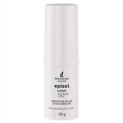 Episol Color Stick Mantecorp Skincare - Protetor Solar com Cor FPS50