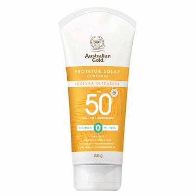 Protetor Solar Corporal Australian Gold Alta Proteção FPS 50